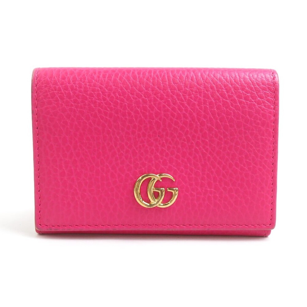 Auth Gucci Gg Marmont Card Case Holder #322530G19B